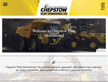 Tablet Screenshot of chepstowplant.com